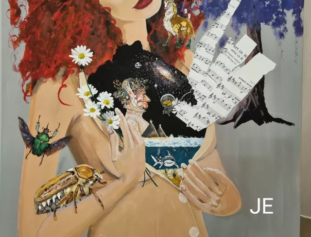 Selbstbildnis Judith El Miligi 