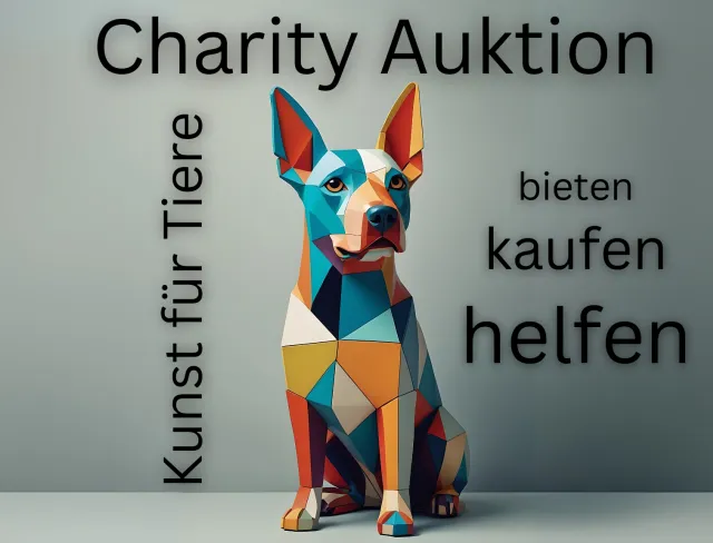 Moderne Kunst Hund
