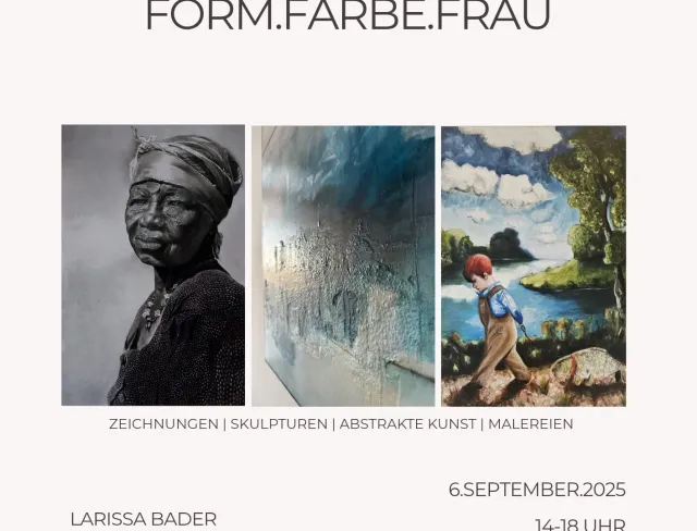 Einladung Flyer Vernissage 