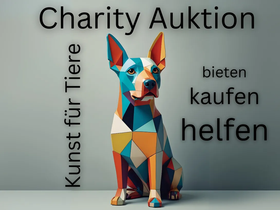 Moderne Kunst Hund