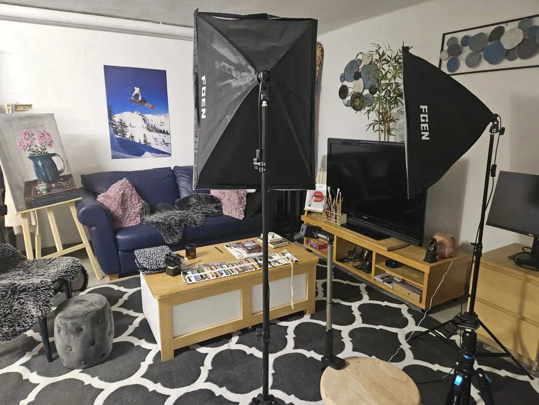 Interviewbereich des Atelier