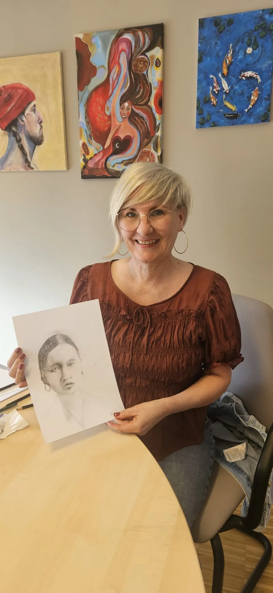 Workshopteilnehmerin