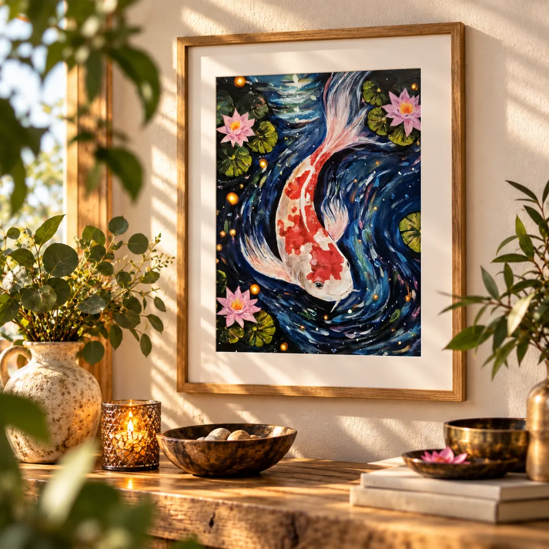 Koi Judy Art A5