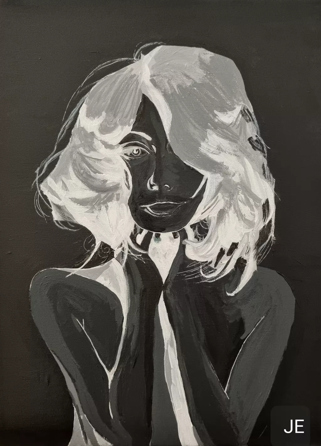 Acrylportrait "Lucille"