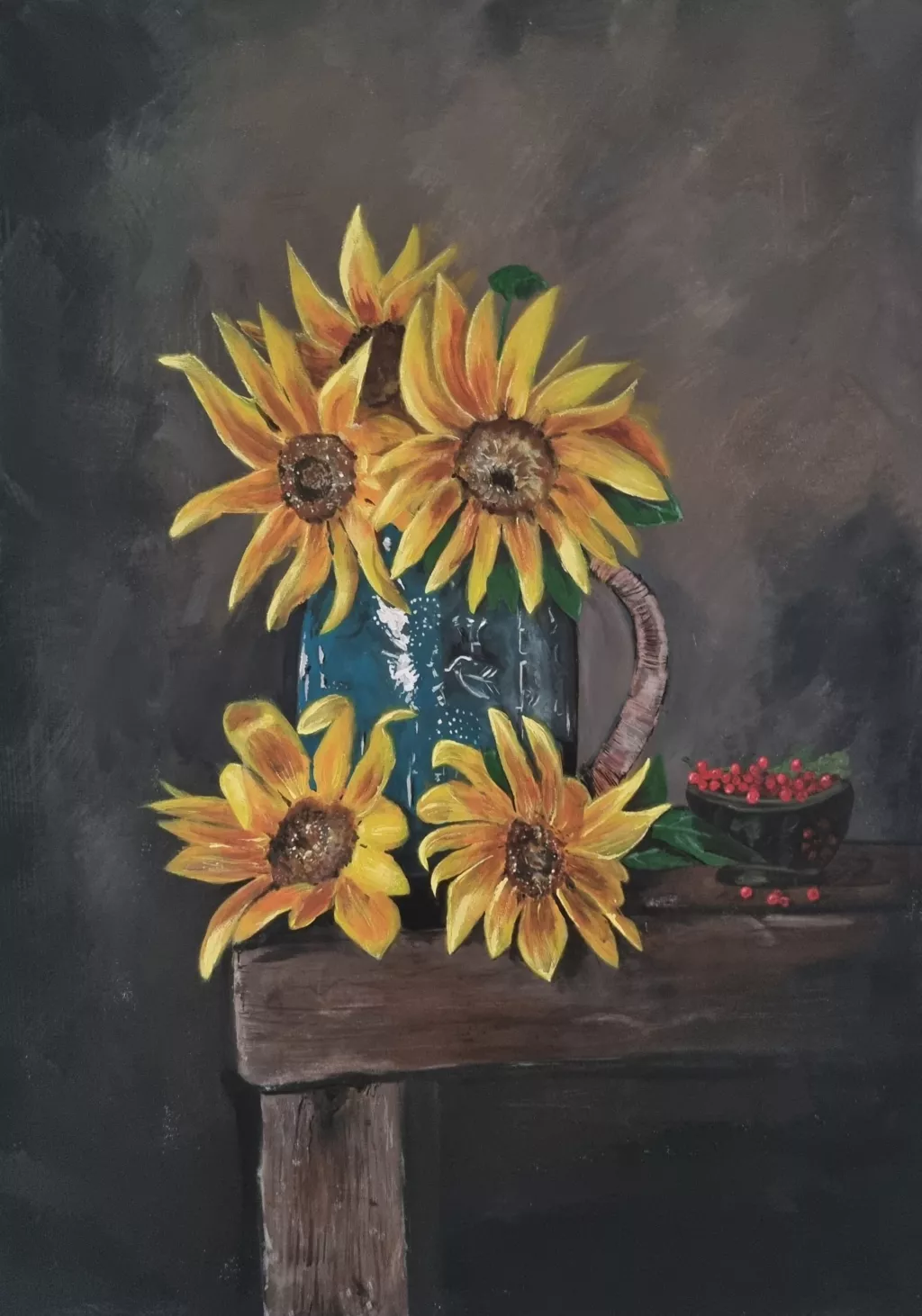 Gelbe Sonnenblumen