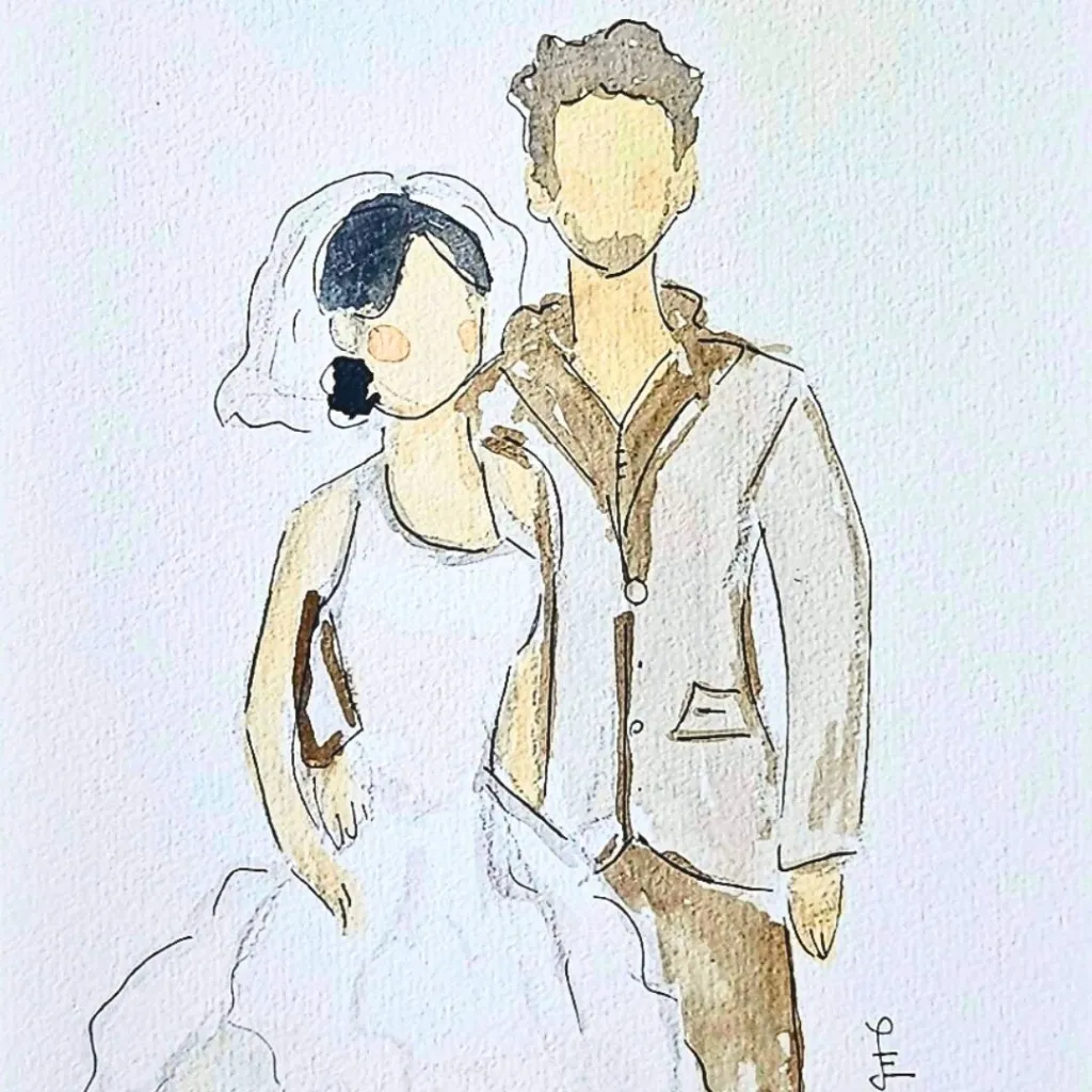 Live-Painting auf Hochzeiten