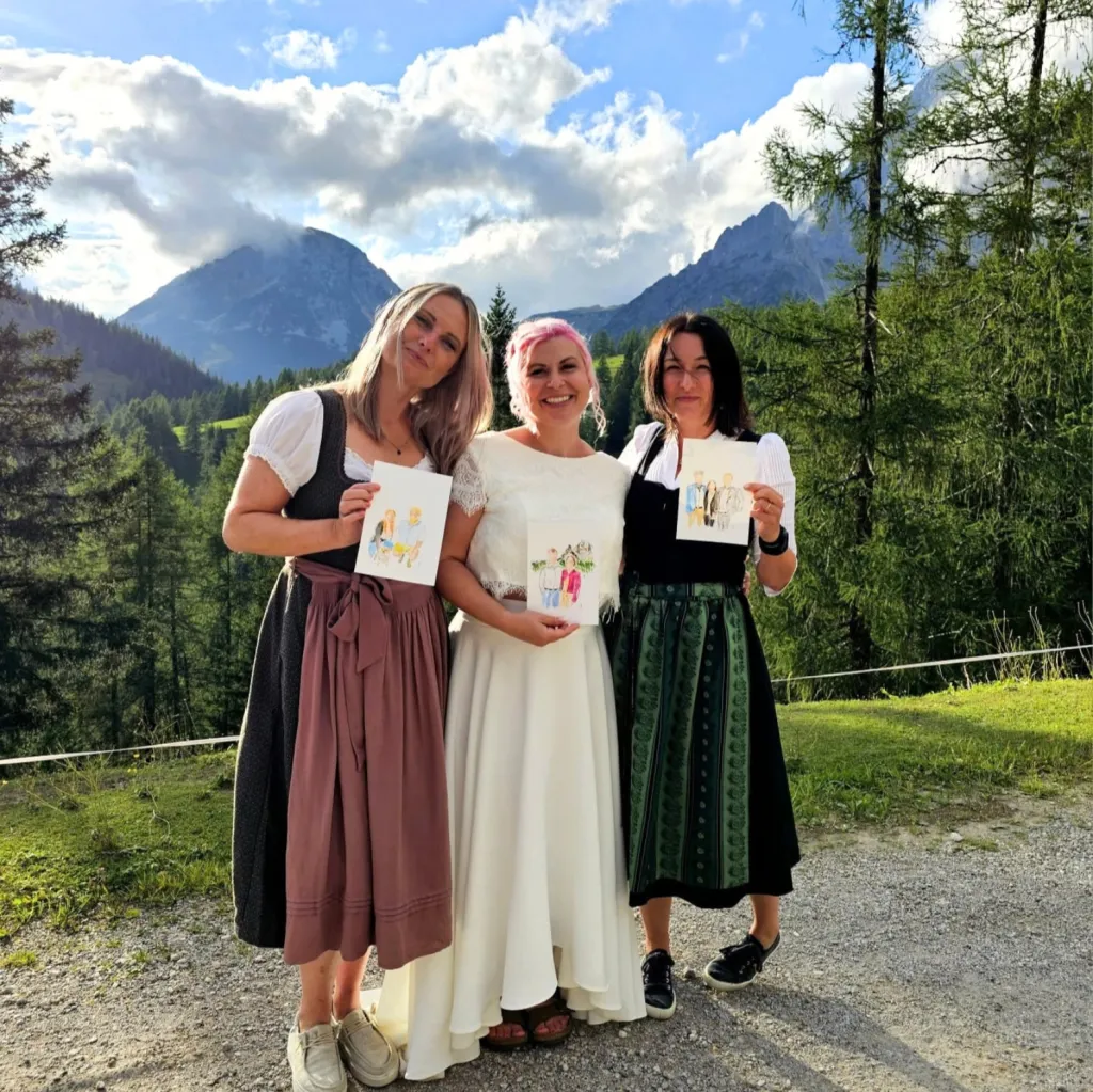 Berg Hochzeit
