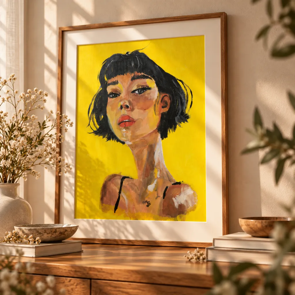 Frau Acryl